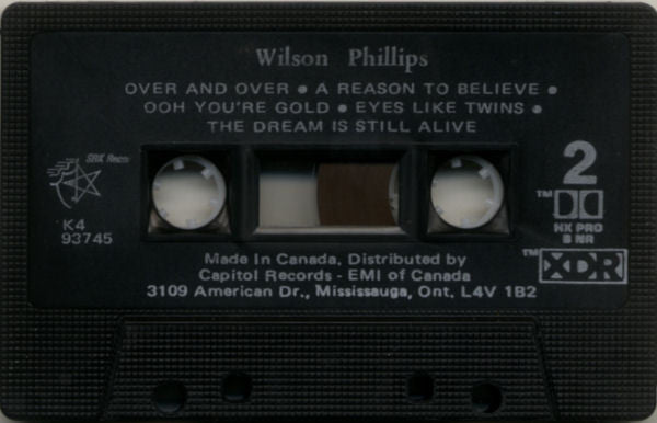 Wilson Phillips : Wilson Phillips (Cass, Album)