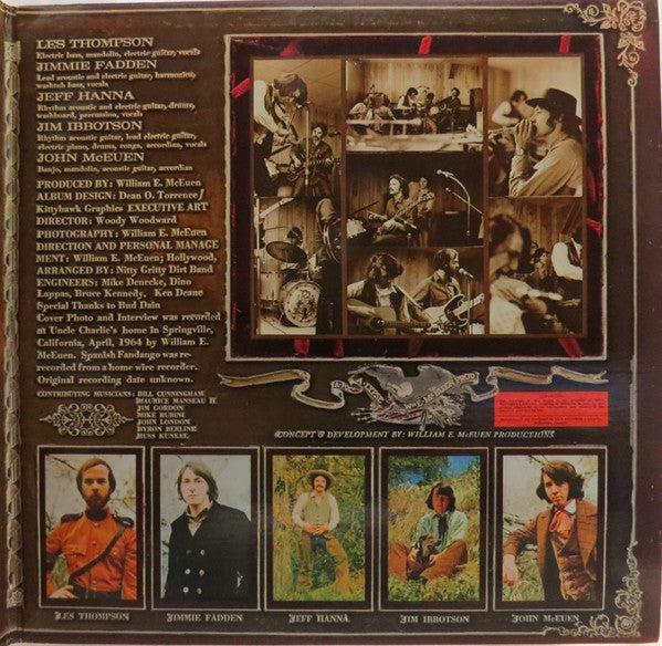 Nitty Gritty Dirt Band : Uncle Charlie & His Dog Teddy (LP, Album)