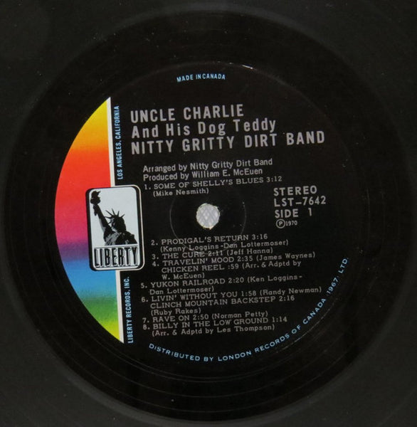 Nitty Gritty Dirt Band : Uncle Charlie & His Dog Teddy (LP, Album)