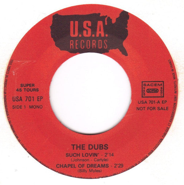 The Dubs, Randy & The Rainbows, The Willows : Such Lovin' (7", EP, Promo)