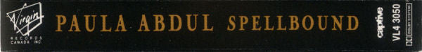Paula Abdul : Spellbound (Cass, Album)