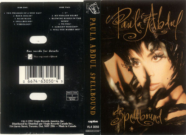 Paula Abdul : Spellbound (Cass, Album)