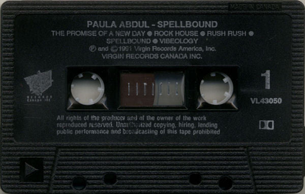 Paula Abdul : Spellbound (Cass, Album)