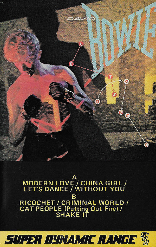 David Bowie : Let's Dance (Cass, Album, SDR)