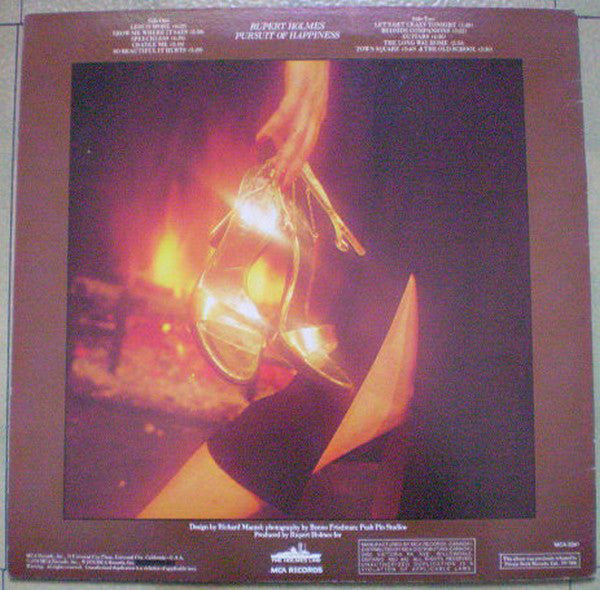 Rupert Holmes : Pursuit Of Happiness (LP, Album)