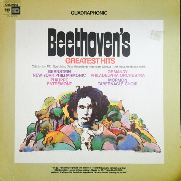 Beethoven* : Beethoven's Greatest Hits (LP, Comp, Quad)