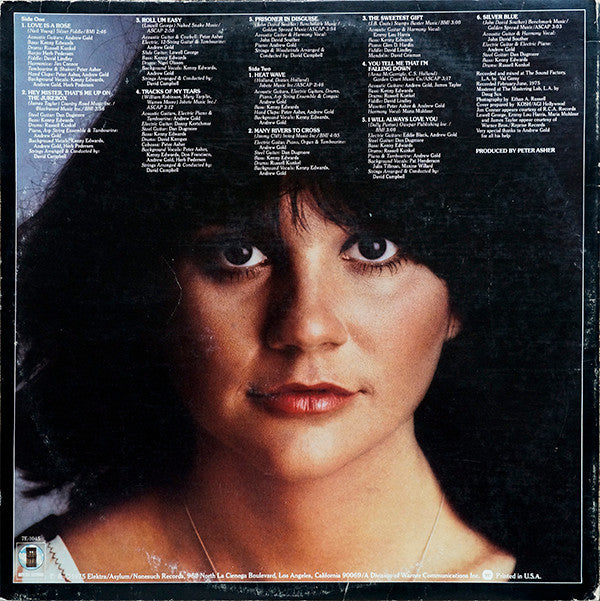 Linda Ronstadt : Prisoner In Disguise (LP, Album, Pit)