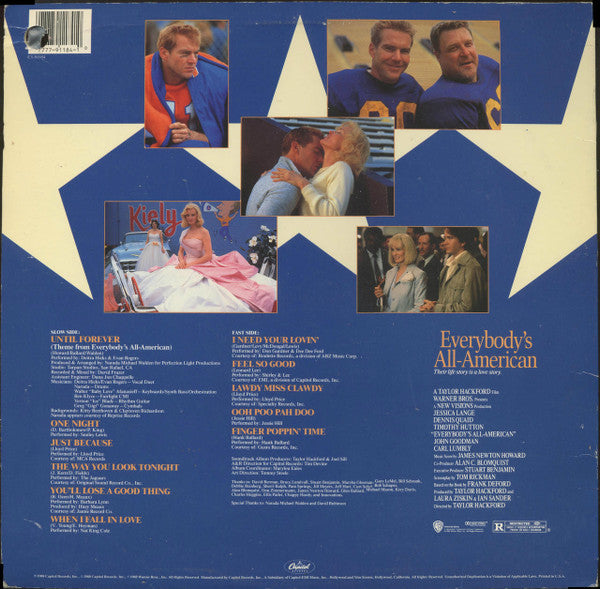 Various : Everybody's All-American (Original Motion Picture Soundtrack) (LP, Comp)