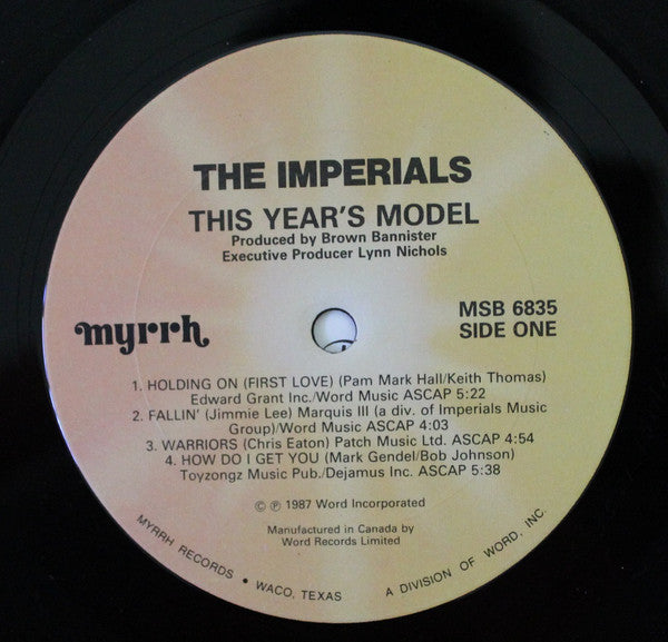 Imperials : ...This Year's Model (LP, Album)