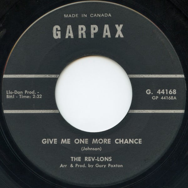 The Rev-Lons : Give Me One More Chance (7", Single)