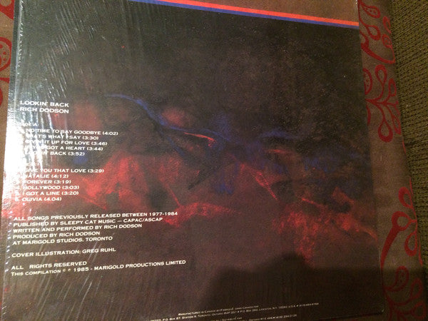 Rich Dodson : Lookin' Back (LP, Album, Comp)