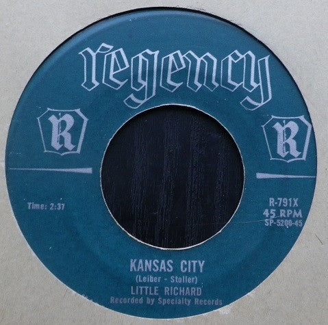 Little Richard : Kansas City (7", Single)