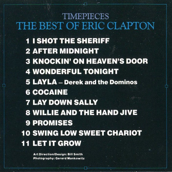 Eric Clapton : Time Pieces - The Best Of Eric Clapton (CD, Comp, Club)