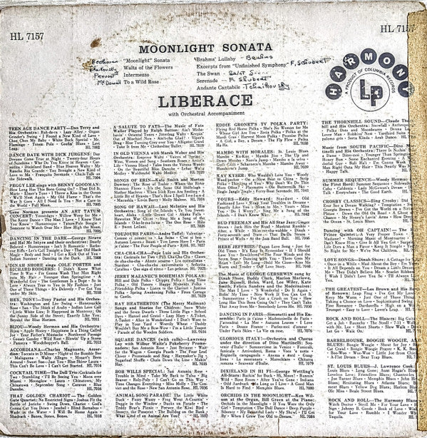Liberace : Moonlight Sonata (LP, Album)