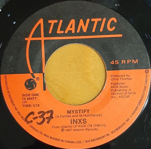 INXS : Mystify (7", Single)