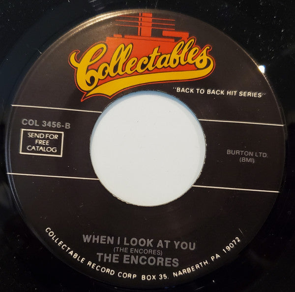 The Students / The Encores (3) : Everyday Of the Week / When I Look At You (7", Single)