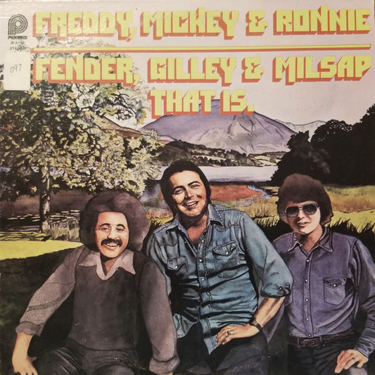 Freddy Fender (2), Mickey Gilley, Ronnie Milsap : Fender, Gilley & Milsap That Is. (LP)