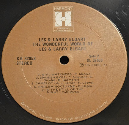 Les & Larry Elgart : The Wonderful World Of Les & Larry Elgart - The Beat Of The Big Bands (LP, Album)