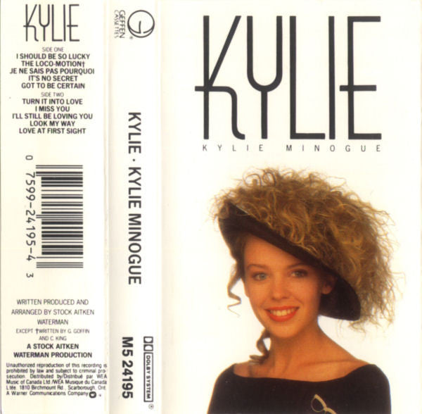 Kylie Minogue : Kylie (Cass, Album)