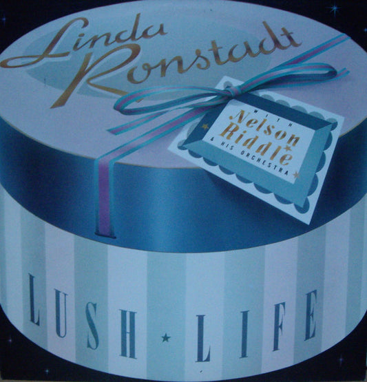 Linda Ronstadt With Nelson Riddle & His Orchestra* : Lush Life (LP, Album, Club, Col)