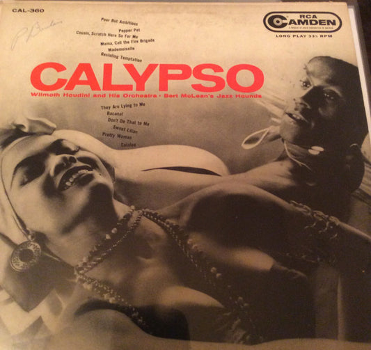 Wilmoth Houdini : Calypso (LP, Comp)