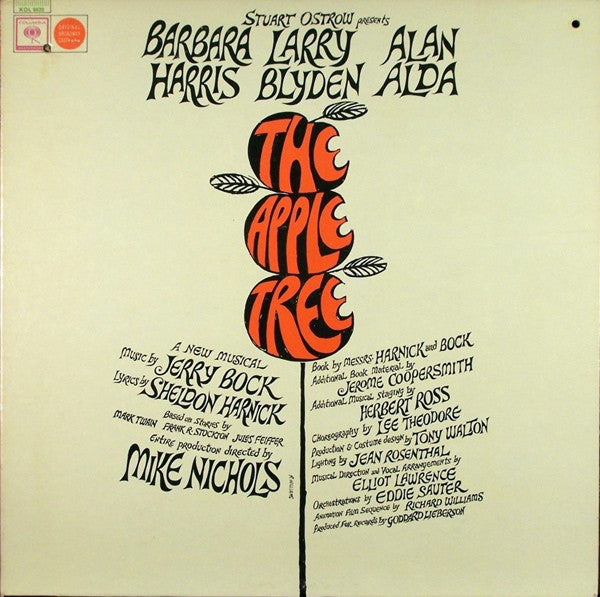 Barbara Harris (2), Larry Blyden, Alan Alda : The Apple Tree (LP, Album, Mono)