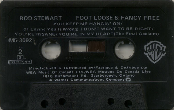 Rod Stewart : Foot Loose & Fancy Free (Cass, Album, RE, Dol)