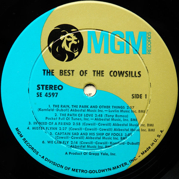 The Cowsills : The Best Of The Cowsills (LP, Comp, RP)