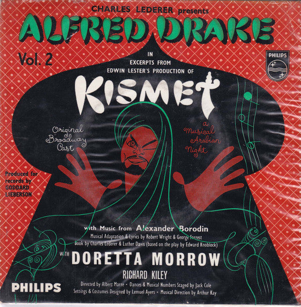 Alfred Drake, Doretta Morrow, Richard Oneto, Richard Kiley : Kismet - Vol. 2 (7", EP, Mono)