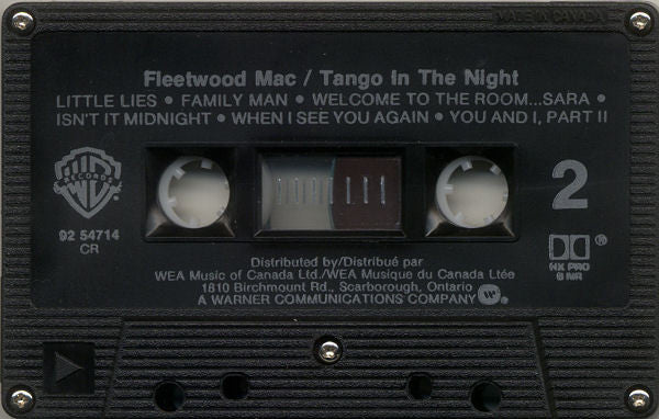 Fleetwood Mac : Tango In The Night (Cass, Album, Dol)