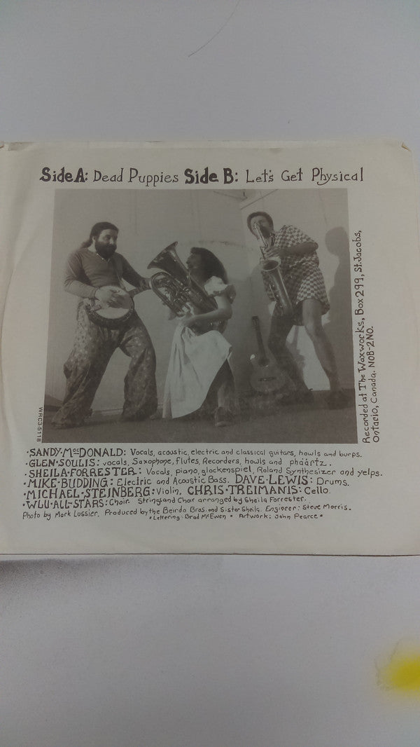 The Beirdo Brothers, Sister Sheila : Dead Puppies (7", Single)