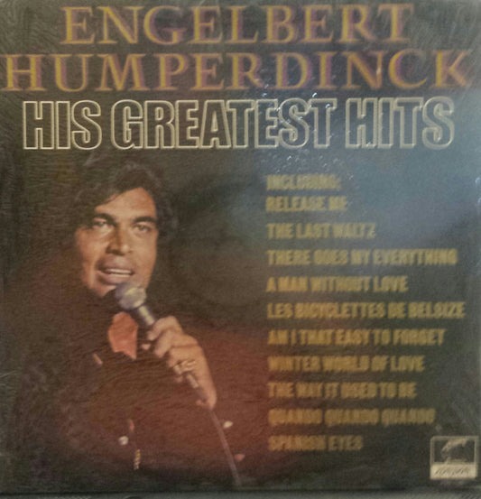 Engelbert Humperdinck : His Greatest Hits (LP, Comp, RE)