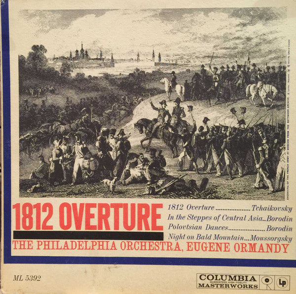 The Philadelphia Orchestra, Eugene Ormandy / Tchaikovsky*, Borodin*, Mussorgsky* : 1812 Overture (LP, Album, Mono)