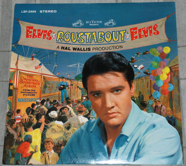Elvis Presley : Roustabout (LP, Album, RE)