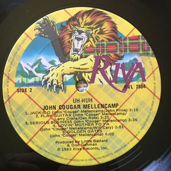 John Cougar Mellencamp : Uh-Huh (LP, Album)