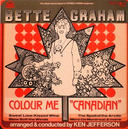 Bette Graham : Colour Me Canadian (LP, Album)