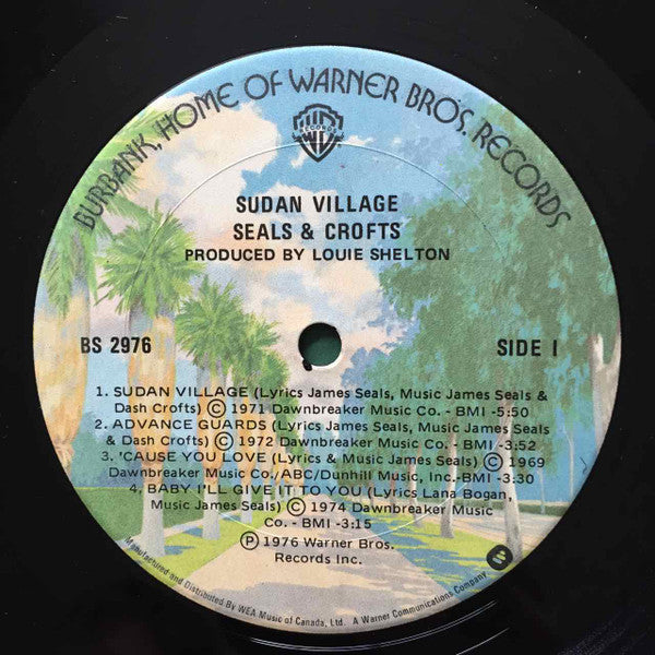 Seals & Crofts : Sudan Village (LP, Album)