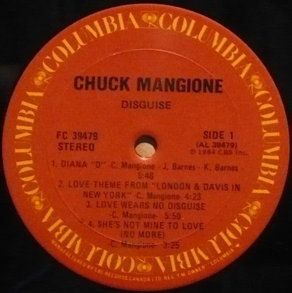 Chuck Mangione : Disguise (LP, Album)