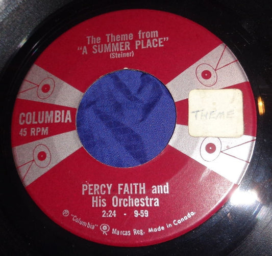 Percy Faith & His Orch.* : The Theme From "A Summer Place" / Go-Go-Po-Go (7", Single)