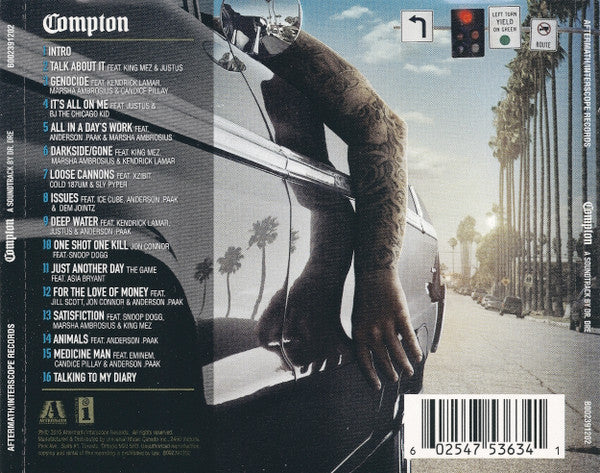 Dr. Dre : Compton (A Soundtrack By Dr. Dre) (CD, Album)