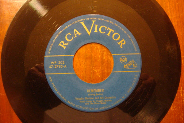 Vaughn Monroe And His Orchestra : Remember (7")