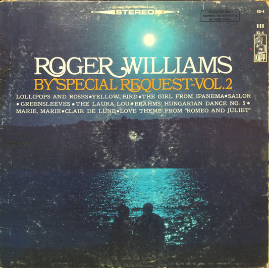 Roger Williams (2) : By Special Request-Vol.2 (LP, Club)