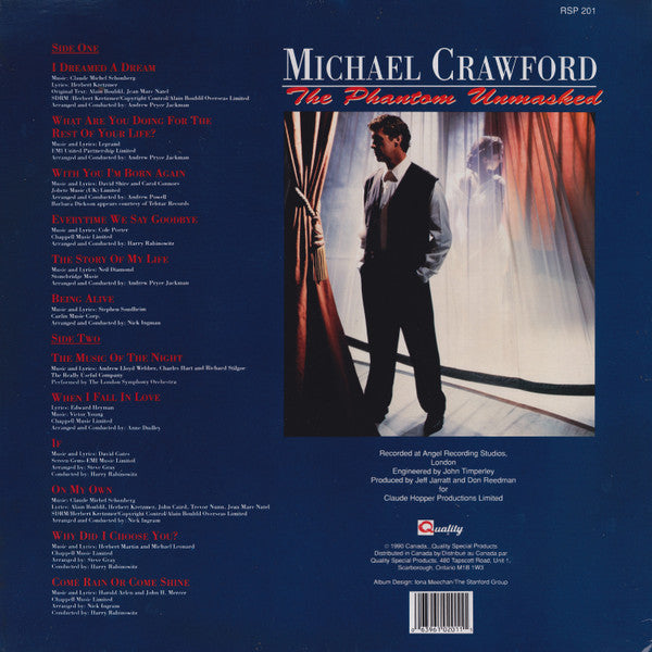 Michael Crawford : The Phantom Unmasked (LP)