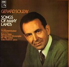 Gérard Souzay : Songs Of Many Lands (LP, Album, RE)
