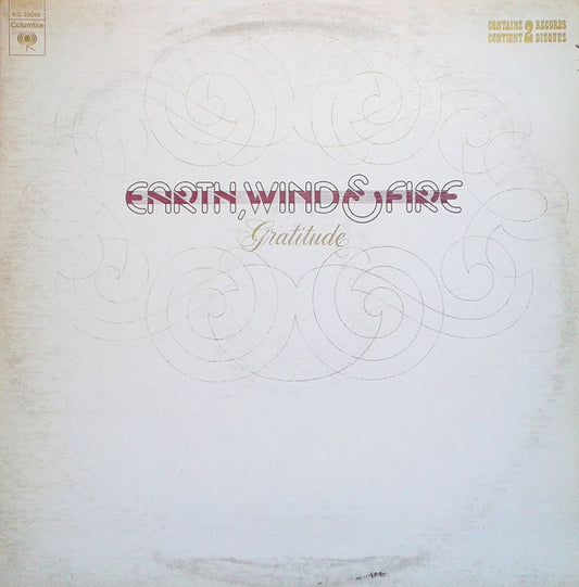 Earth, Wind & Fire : Gratitude (2xLP, Album, Gat)