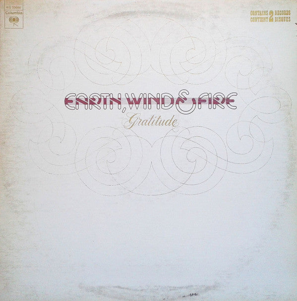 Earth, Wind & Fire : Gratitude (2xLP, Album, Gat)
