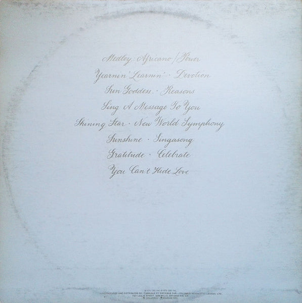 Earth, Wind & Fire : Gratitude (2xLP, Album, Gat)
