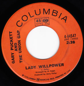Gary Puckett And The Union Gap* : Lady Willpower / Daylight Stranger (7", Single)