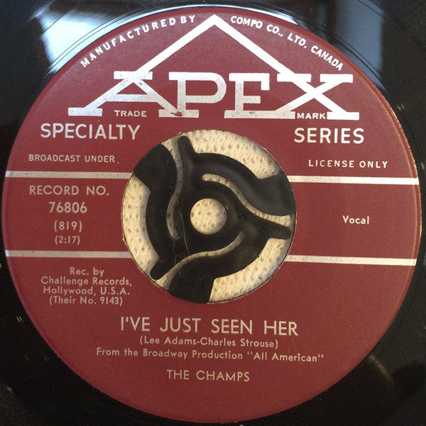 The Champs : What A Country (7", Single)