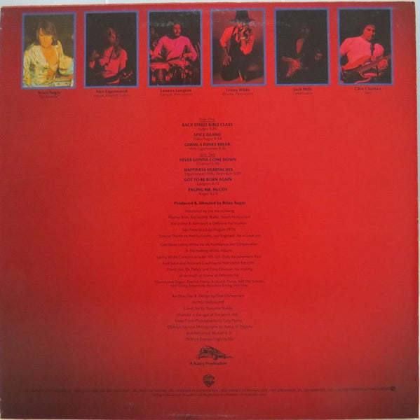 Brian Auger's Oblivion Express : Happiness Heartaches (LP, Album)
